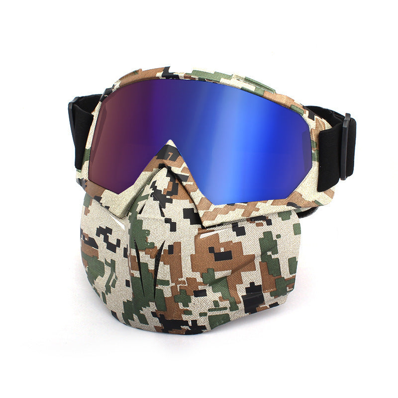 Outdoor anti-dust and sand goggles