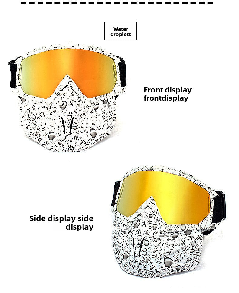 Outdoor anti-dust and sand goggles