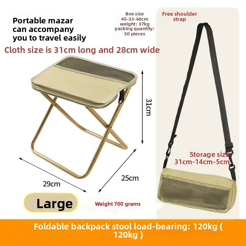 Outdoor Backpack Folding Stool