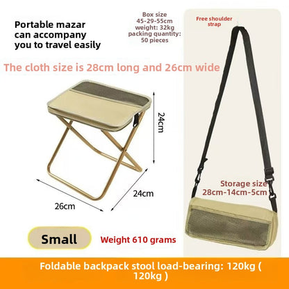 Outdoor Backpack Folding Stool