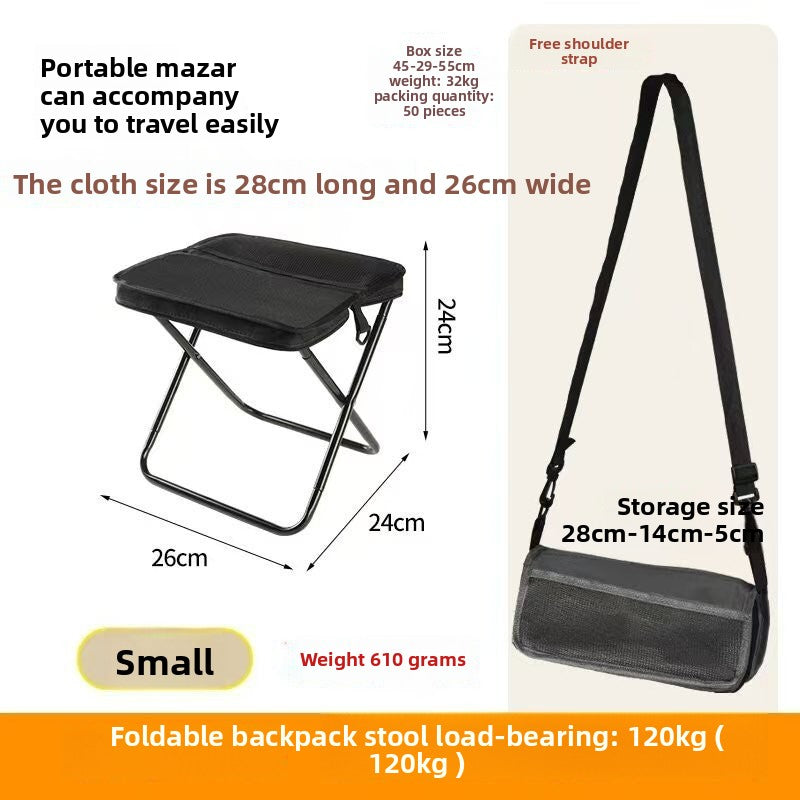 Outdoor Backpack Folding Stool