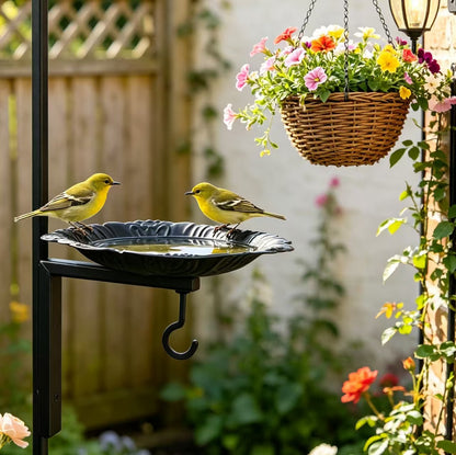 Outdoor Bird Feeder, Garden Feeding Decoration, Flower Stand