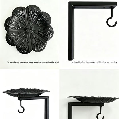 Outdoor Bird Feeder, Garden Feeding Decoration, Flower Stand