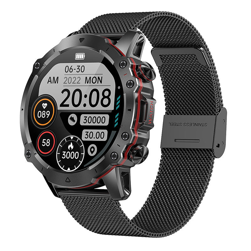 Outdoor Bluetooth Calling Smart Watch with Health Monitoring