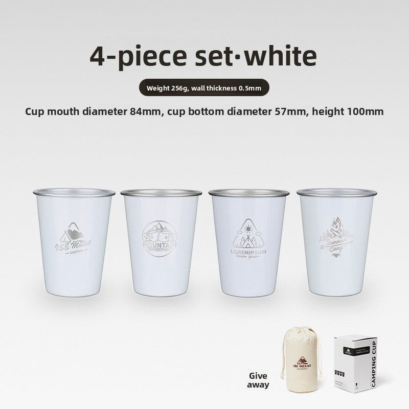 Outdoor camping beer mug