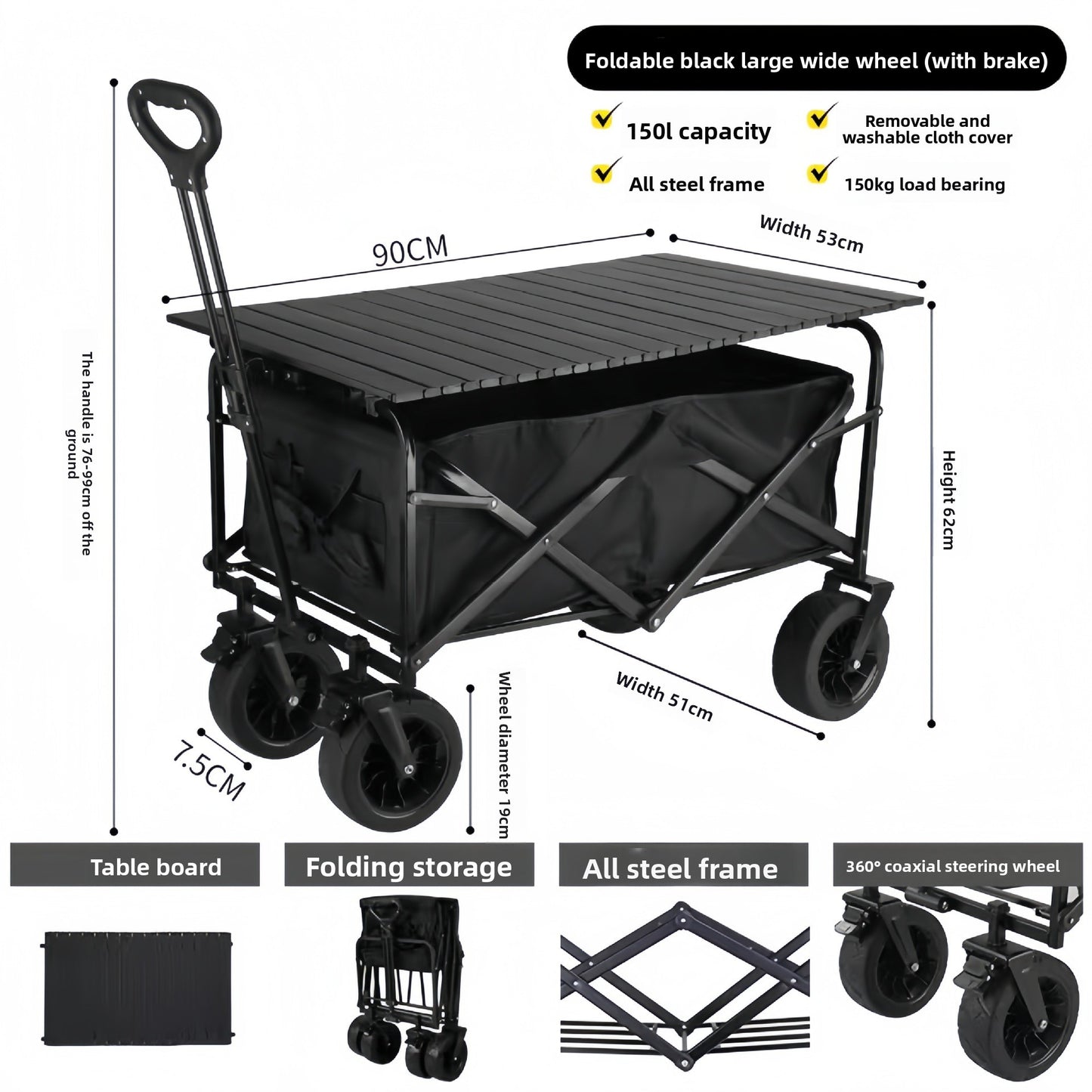 Outdoor camping car