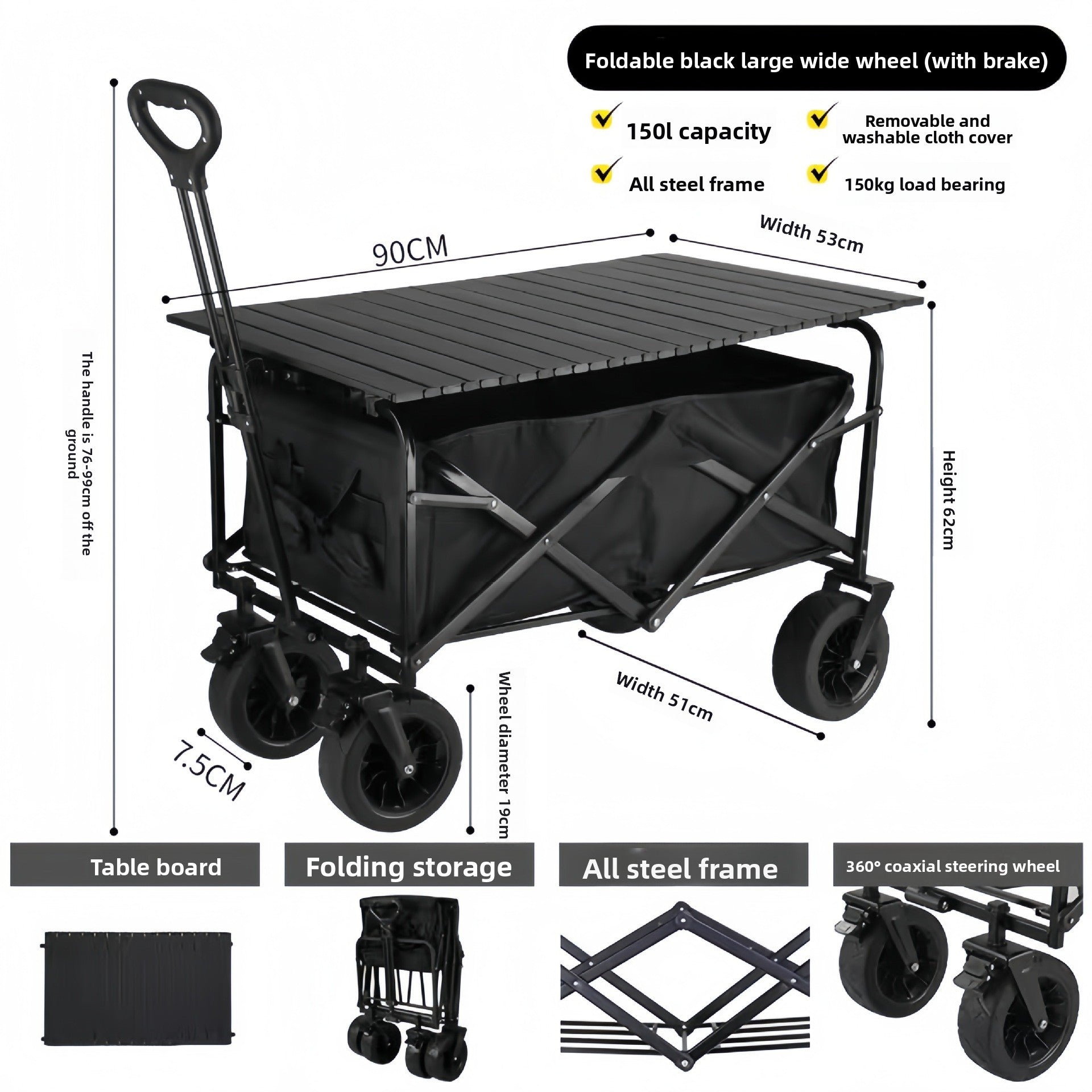 Outdoor camping car