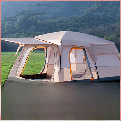 Outdoor Camping Tent Two Rooms