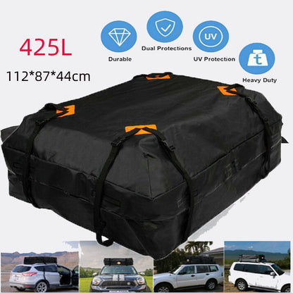 Outdoor car roof bag