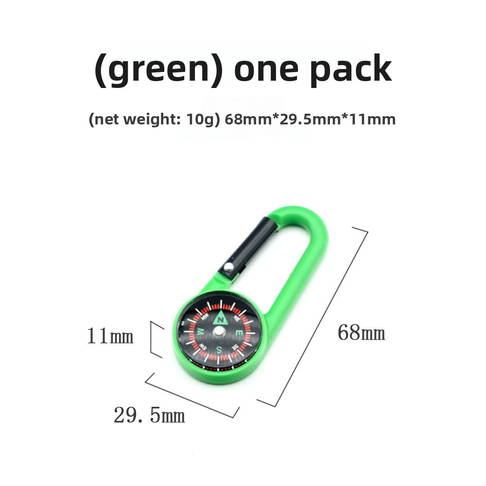 Outdoor Carabiner Compass
