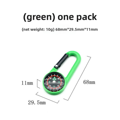 Outdoor Carabiner Compass