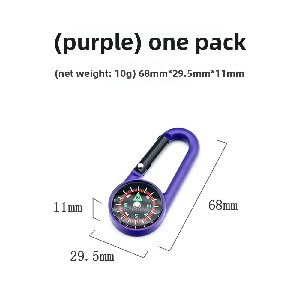 Outdoor Carabiner Compass