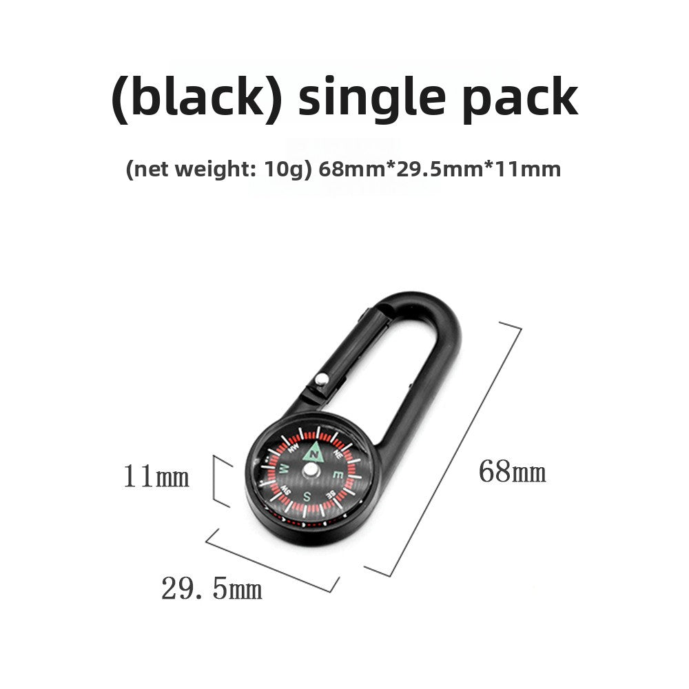 Outdoor Carabiner Compass