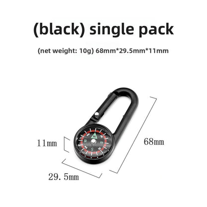 Outdoor Carabiner Compass