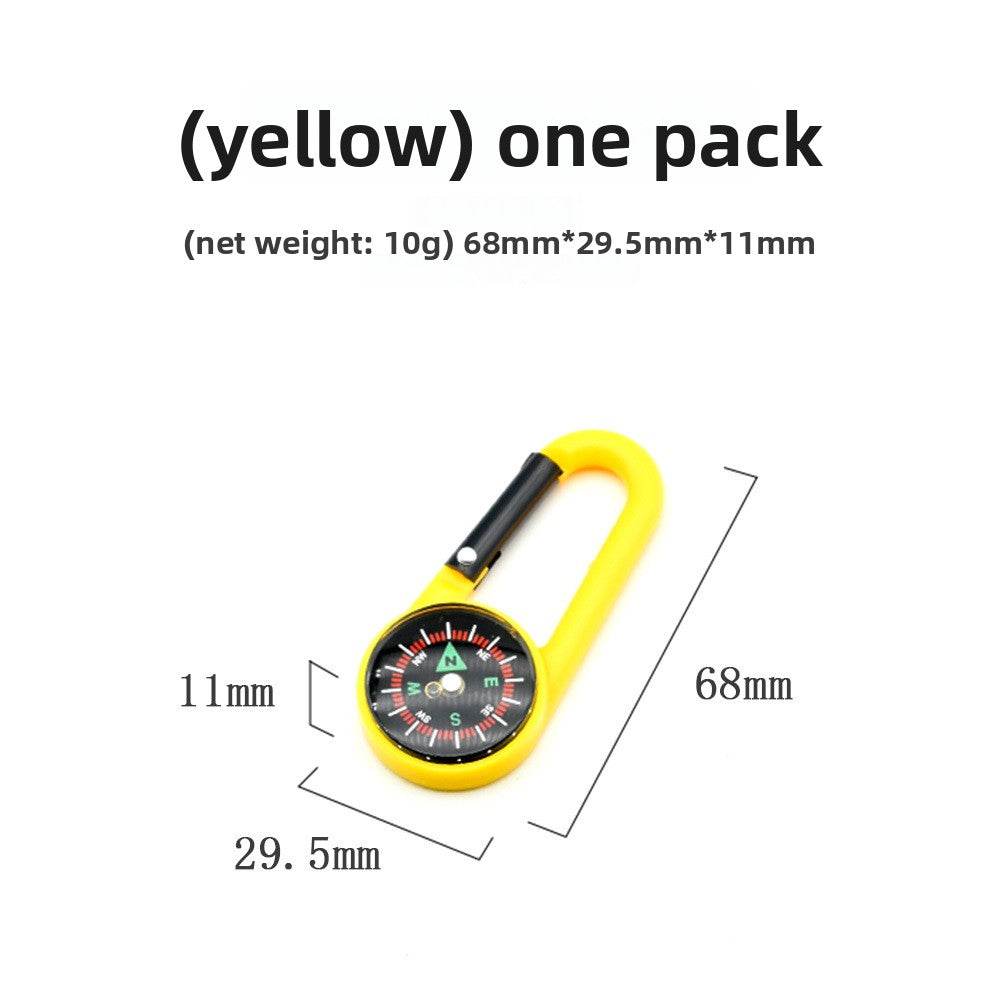 Outdoor Carabiner Compass