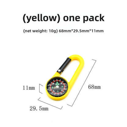 Outdoor Carabiner Compass