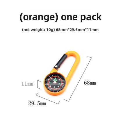 Outdoor Carabiner Compass
