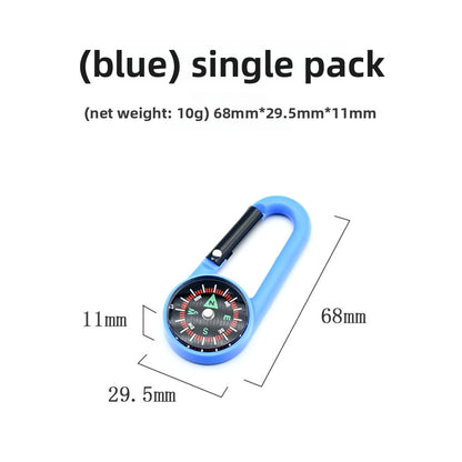 Outdoor Carabiner Compass
