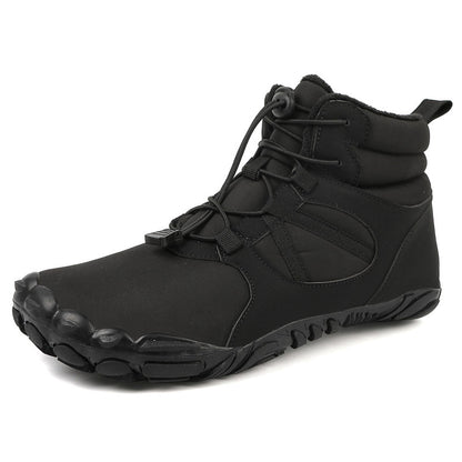 Outdoor Casual Sports Non-Slip Waterproof Fleece-Lined Thickened High-Top shoes