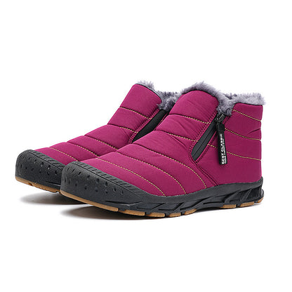 Outdoor Casual Sports Non-Slip Waterproof Fleece-Lined Thickened Shoes