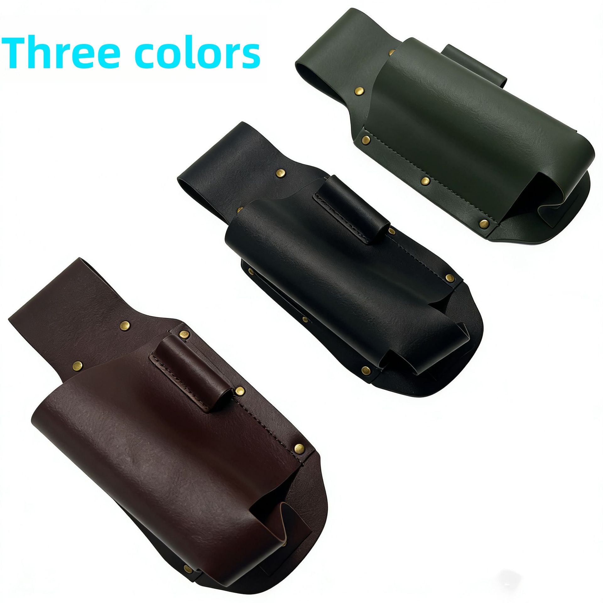 Outdoor climbing leather case