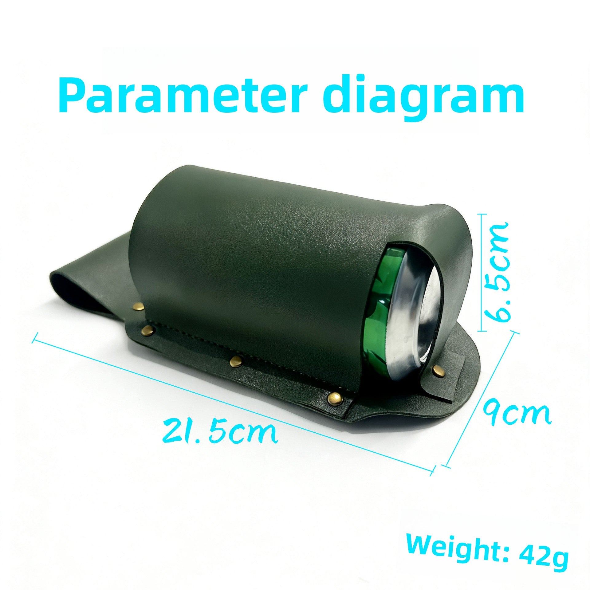 Outdoor climbing leather case