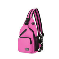 Outdoor Cycling and Travel, Men's Crossbody Bag, Nylon Oxford Cloth Backpack