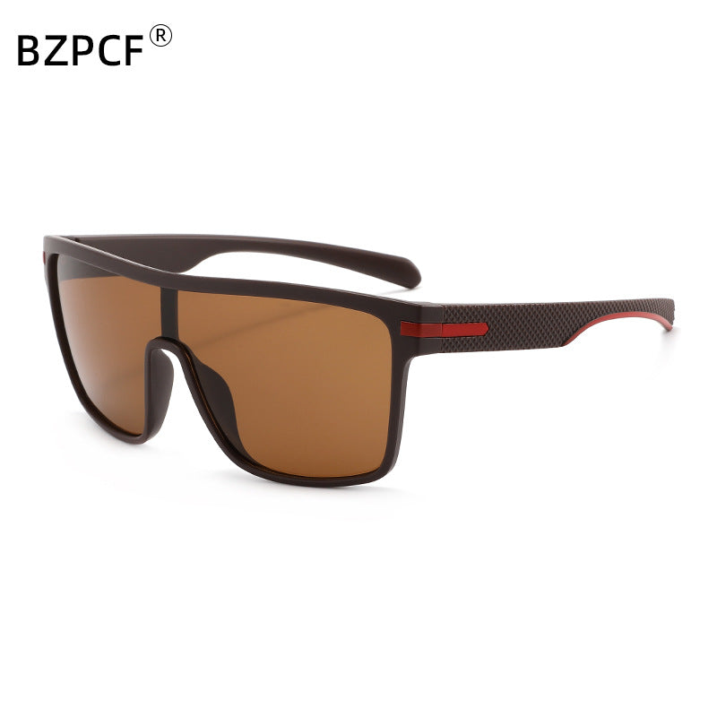 Outdoor cycling one-piece sports sunglasses