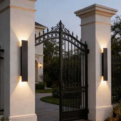Outdoor Dual Head Wall Light