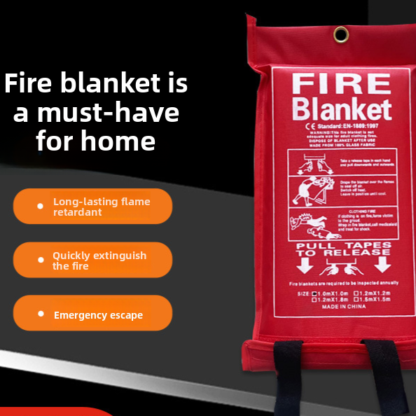Outdoor fire blanket