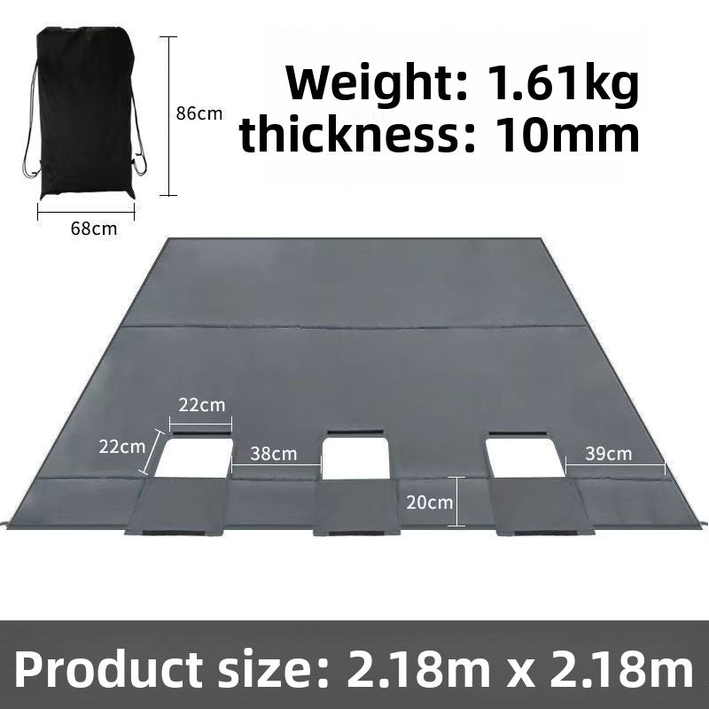 Outdoor fishing with cotton tent