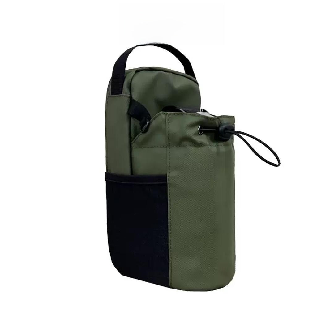 Outdoor fitness magnetic water bottle bag
