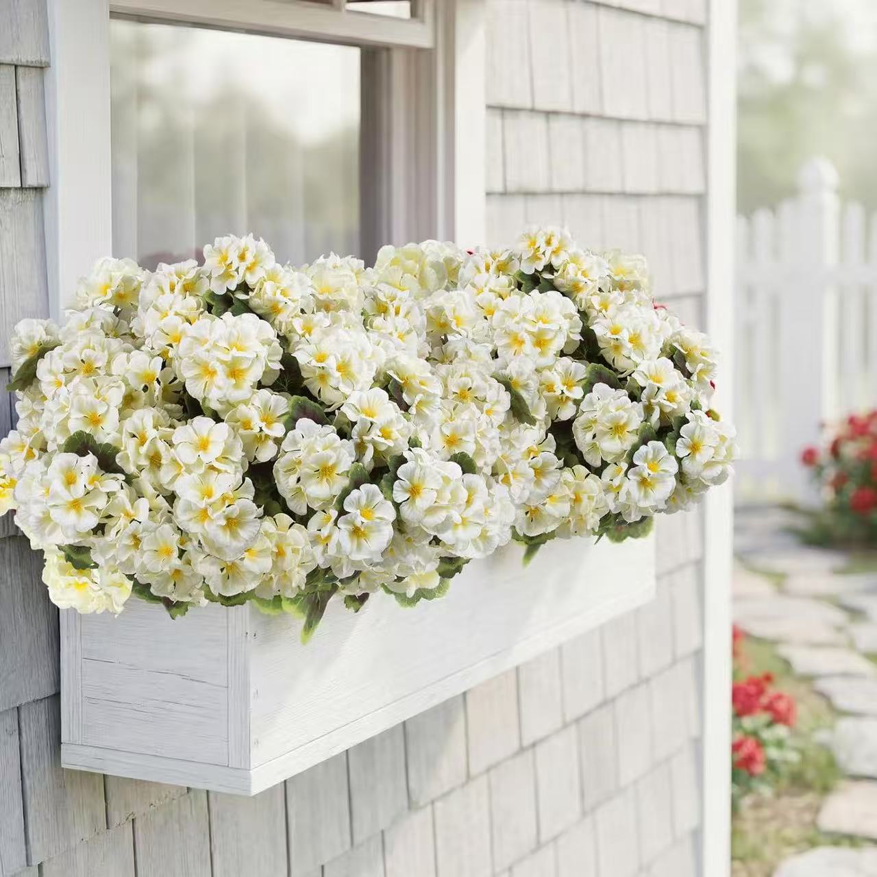 Outdoor flower arrangements