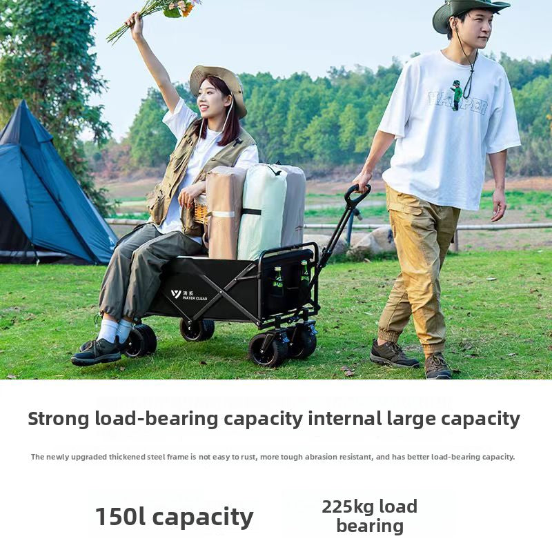 Outdoor foldable stroller
