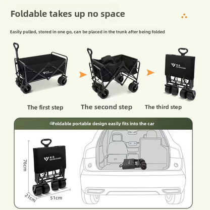 Outdoor foldable stroller