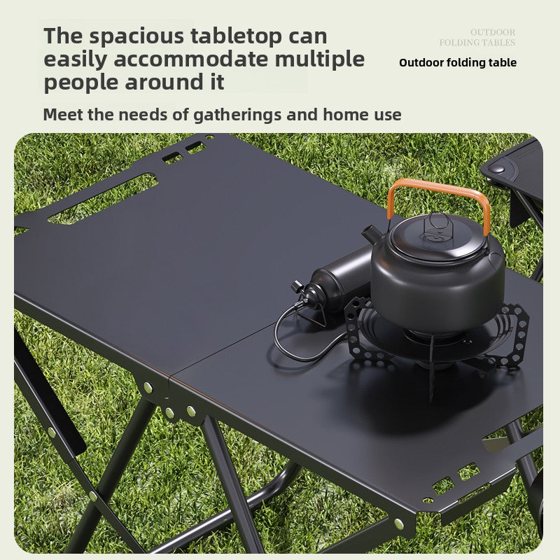 Outdoor foldable tactical table
