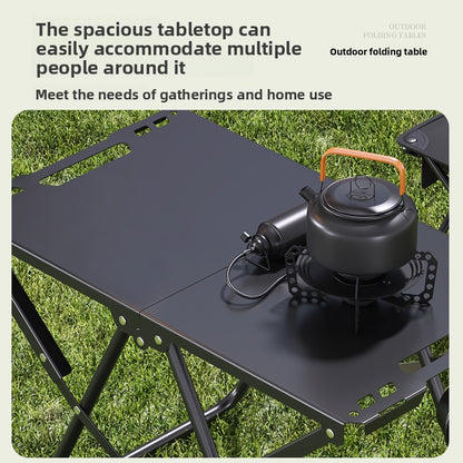 Outdoor foldable tactical table