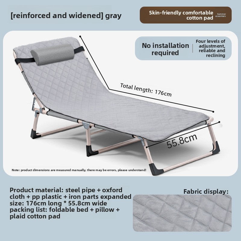 Outdoor Folding Camping Bed