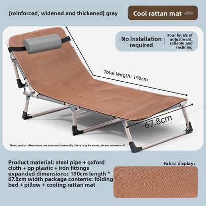 Outdoor Folding Camping Bed