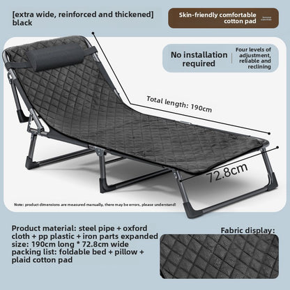 Outdoor Folding Camping Bed