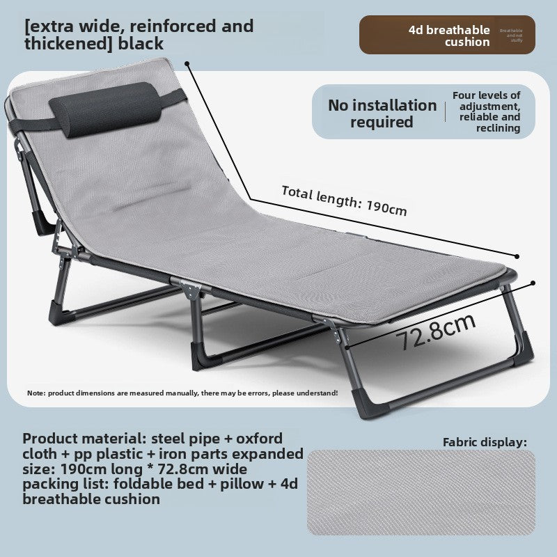 Outdoor Folding Camping Bed