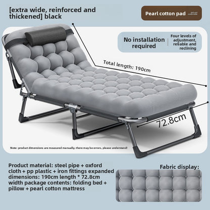 Outdoor Folding Camping Bed