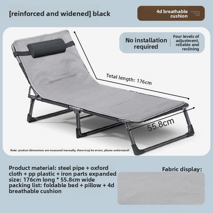 Outdoor Folding Camping Bed