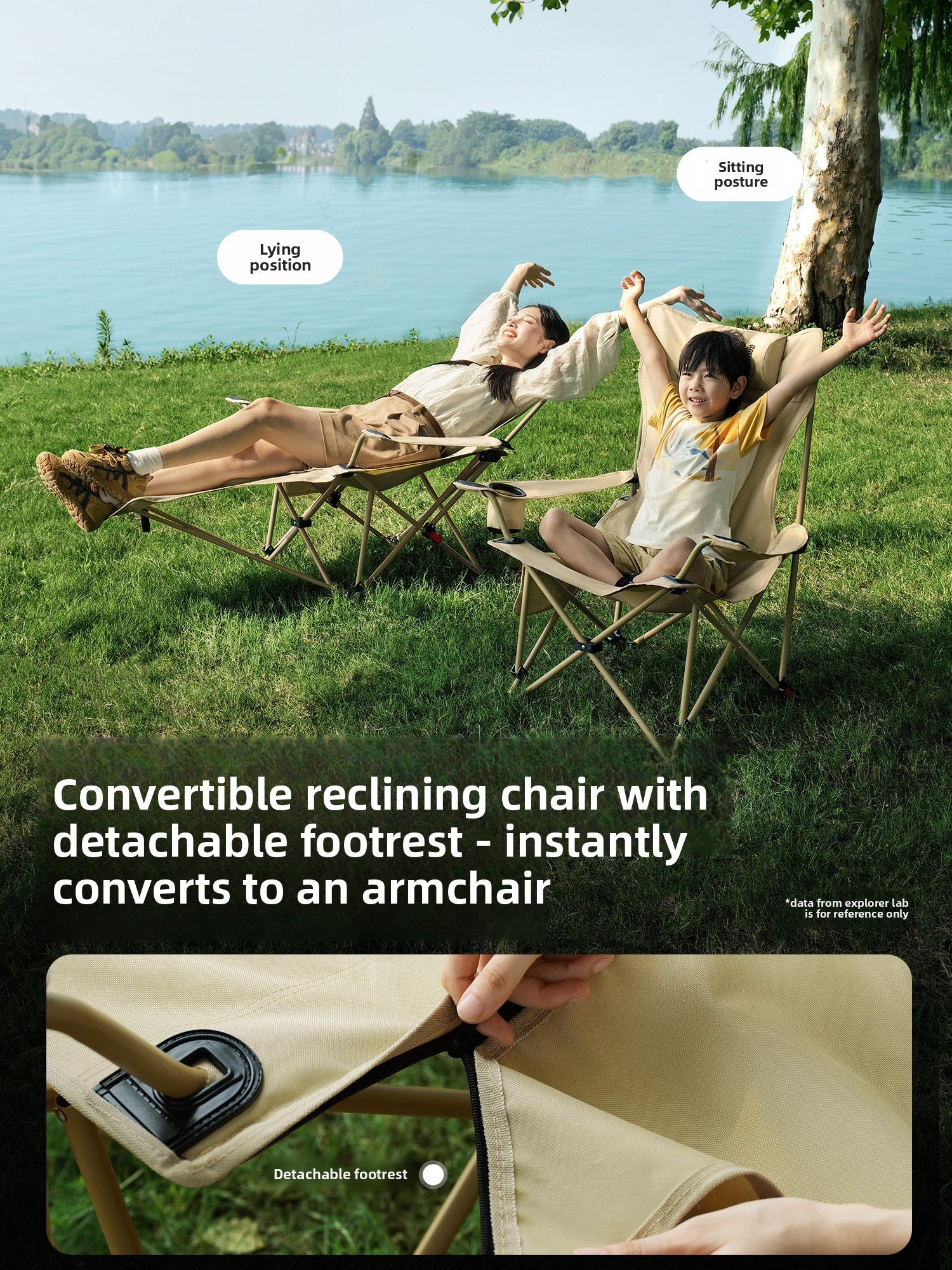 Outdoor Folding Recliner