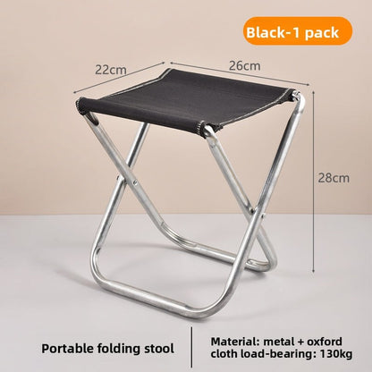 Outdoor Folding Stool Portable Fishing Chair