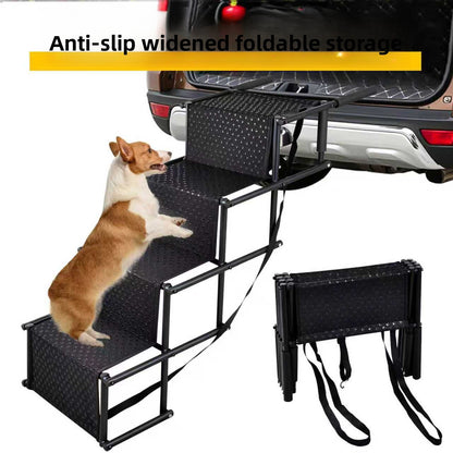 Outdoor folding storage vehicle