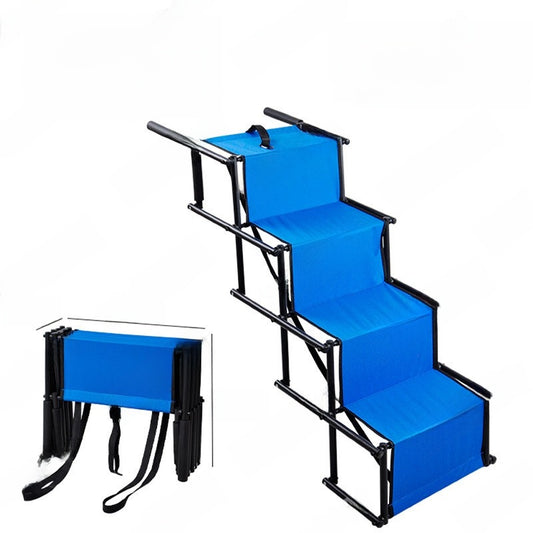 Outdoor folding storage vehicle