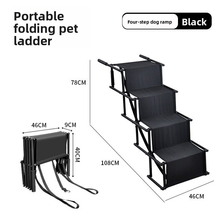 Outdoor folding storage vehicle