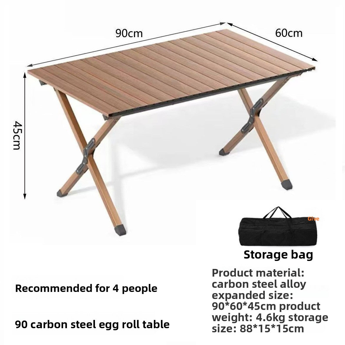 Outdoor Folding Table