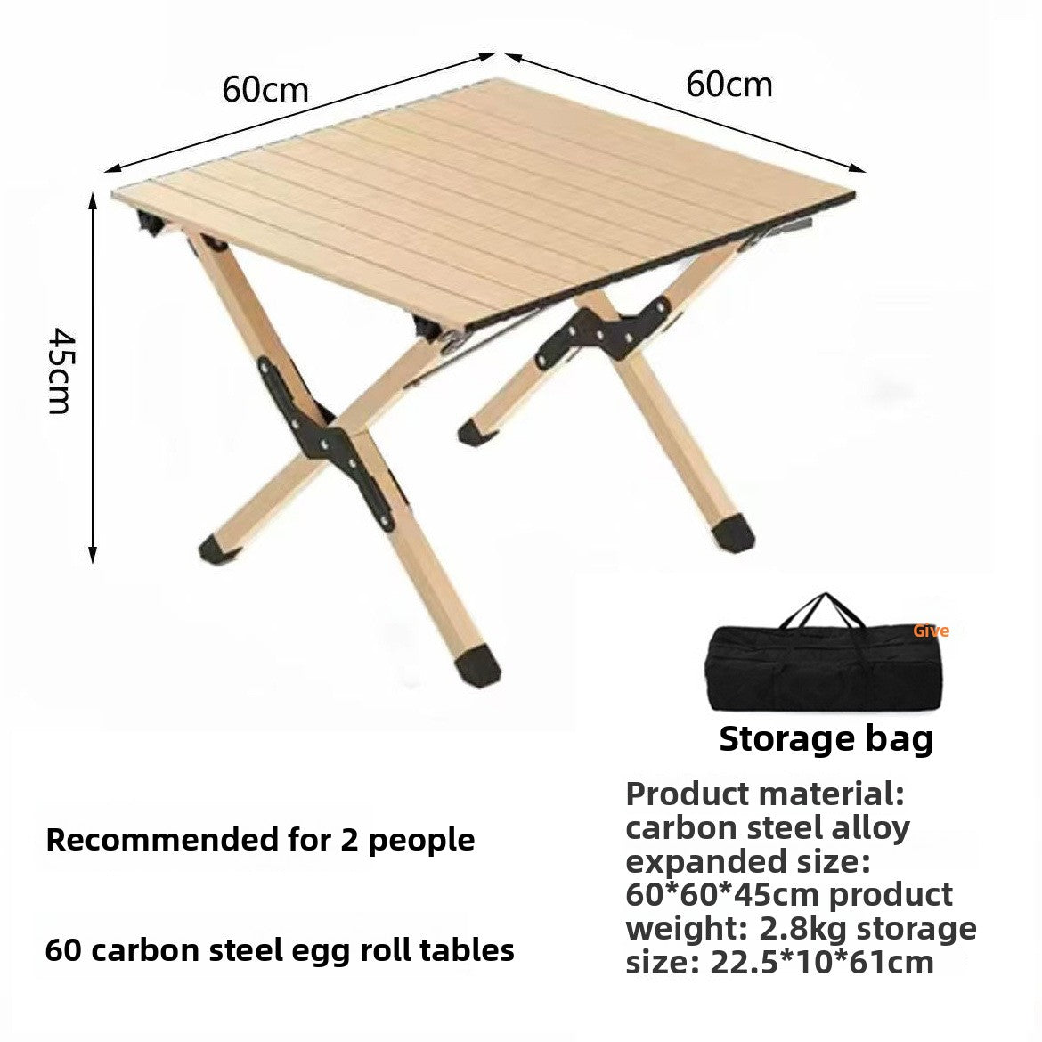 Outdoor Folding Table